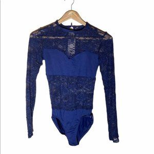 Dance Costume BODY WRAPPERS (3) Blue Leotard Lyrical AXS